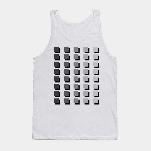 Gradient Grid Tank Top by JGC